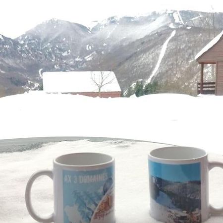 T2 Confortable 31M2 Piscine Terrasse Vue Degagee Montagne Ignaux Kültér fotó